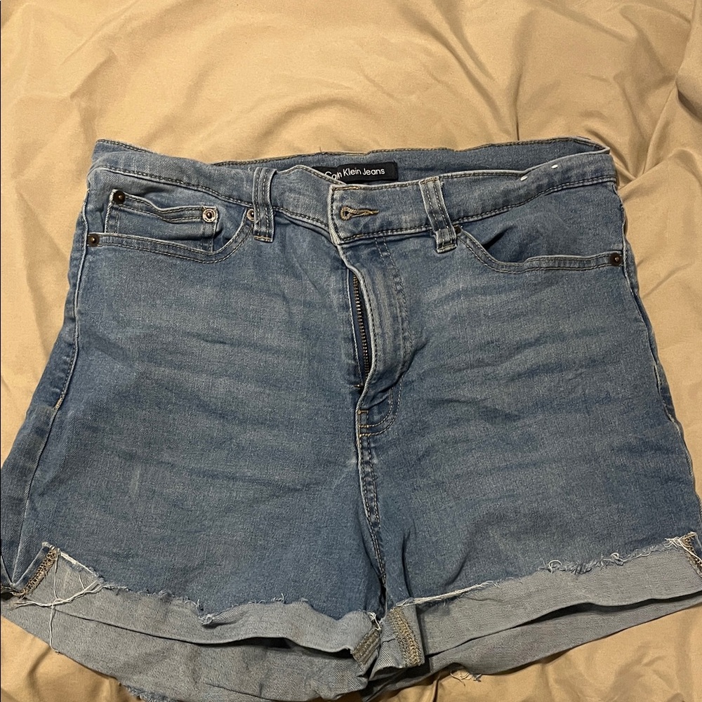 Calvin Klein Women's Classic Blue Jean Shorts